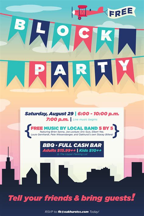 block party flyer ideas